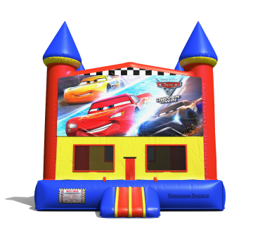 Cars 3 Theme Castle Bouncer - $129 Rental 