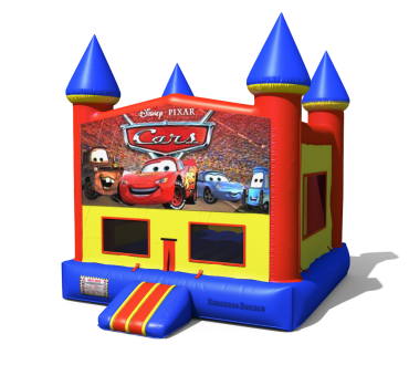 Cars Theme Castle Bouncer - $129 Rental 