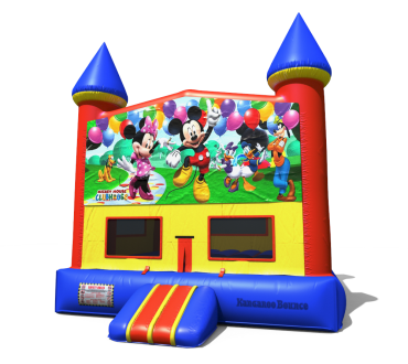 Disney 2 Theme Castle Bouncer - $129 Rental 