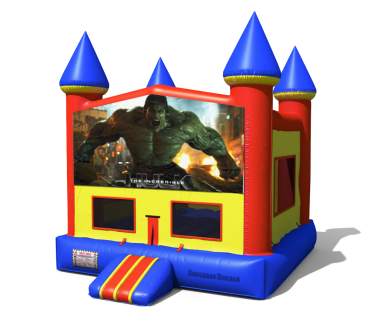 Hulk Theme Castle Bouncer - $129 Rental 