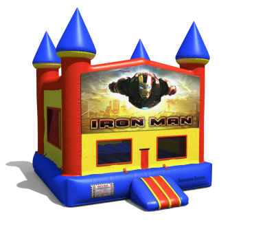 IronMan Theme Castle Bouncer - $129 Rental 