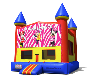Minnie Mouse Theme Castle Bouncer - $129 Rental 