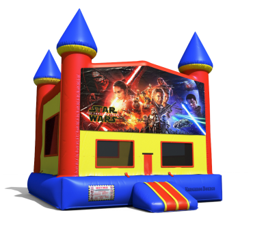 StarWars Ep. VII Theme Castle Bouncer - $129 Rental 