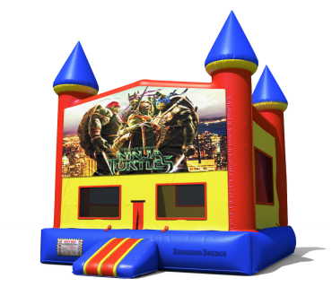 TMNTurtles Theme Castle Bouncer - $129 Rental 