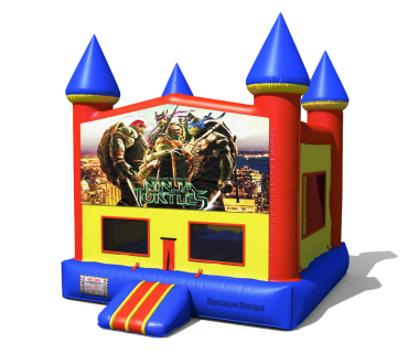 TMNTurtles Theme Castle Bouncer - $129 Rental 