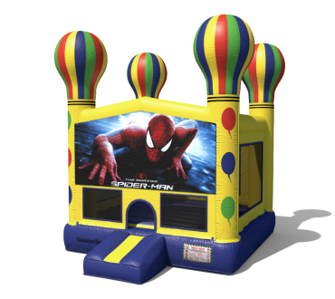 Amazing Spiderman Theme Balloon Bouncer - $129 Rental 