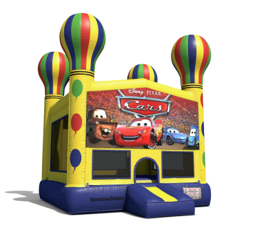 Cars Theme Balloon Bouncer - $129 Rental 