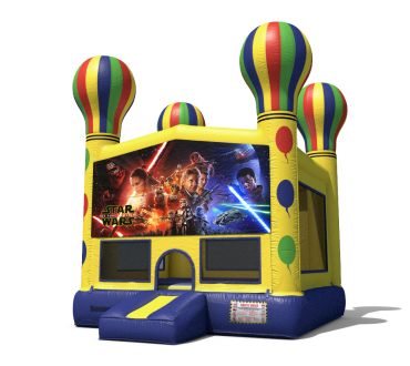 StarWars Ep. VII Theme Balloon Bouncer - $129 Rental 