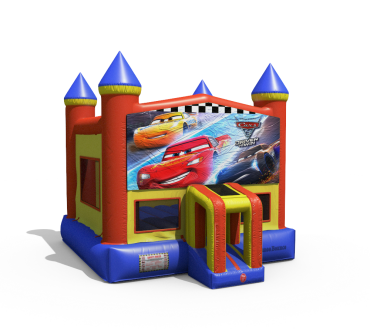 Cars 3 Theme Castle Arch Bouncer - $139 Rental 