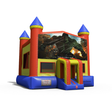 Hulk Theme Castle Arch Bouncer - $139 Rental 