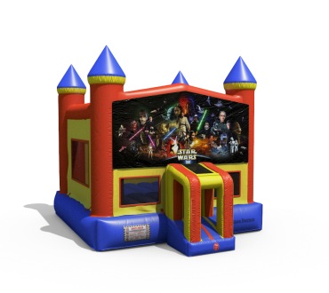 StarWars Theme Castle Arch Bouncer - $139 Rental 