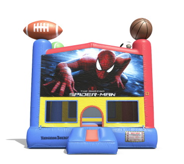 Amazing Spiderman Theme Sports Bouncer - $129 Rental 