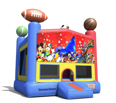 Disney Theme Sports Bouncer - $129 Rental 