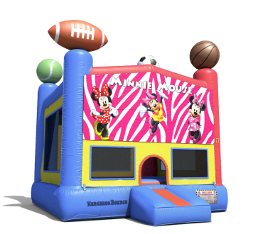 Minnie Mouse Theme Sports Bouncer - $129 Rental 