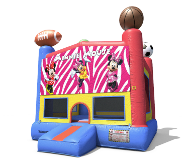Minnie Mouse Theme Sports Bouncer - $129 Rental 