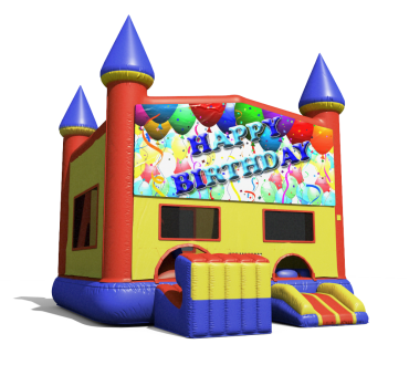 Happy Birthday 2 Theme Combo Bouncer - $219 Rental 